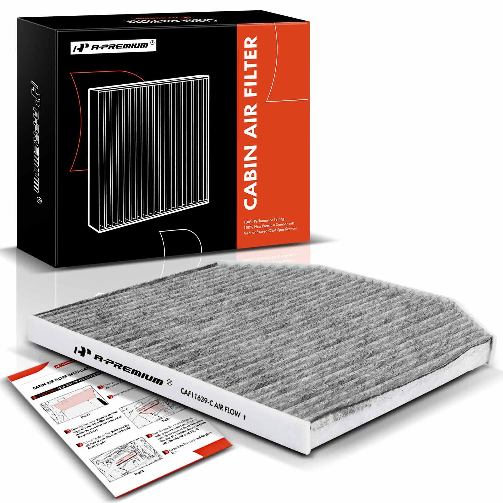 Activated Carbon Cabin Air Filter for 2014 Chevrolet Caprice