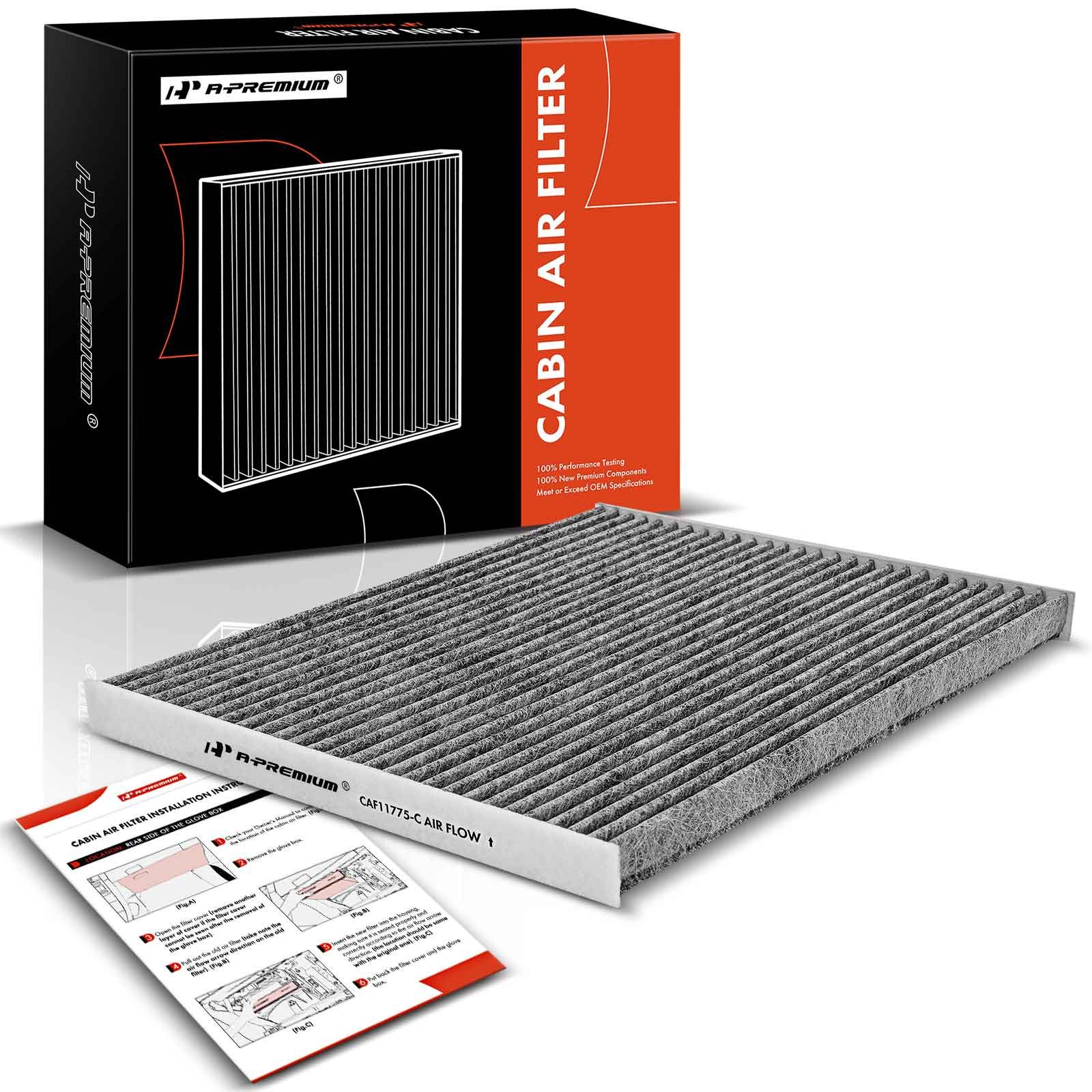 Activated Carbon Cabin Air Filter for 2023 Ford Edge