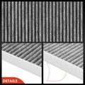 2 Pcs Activated Carbon Cabin Air Filters for Chevrolet Equinox GMC Hyundai Santa Fe