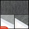 2 Pcs Activated Carbon Cabin Air Filter for 2012 Volkswagen Touareg