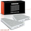 2 Pcs Activated Carbon Cabin Air Filter for Bentley Continental Volkswagen Phaeton