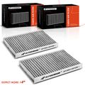 2 Pcs Activated Carbon Cabin Air Filter for 2021 Jeep Wrangler