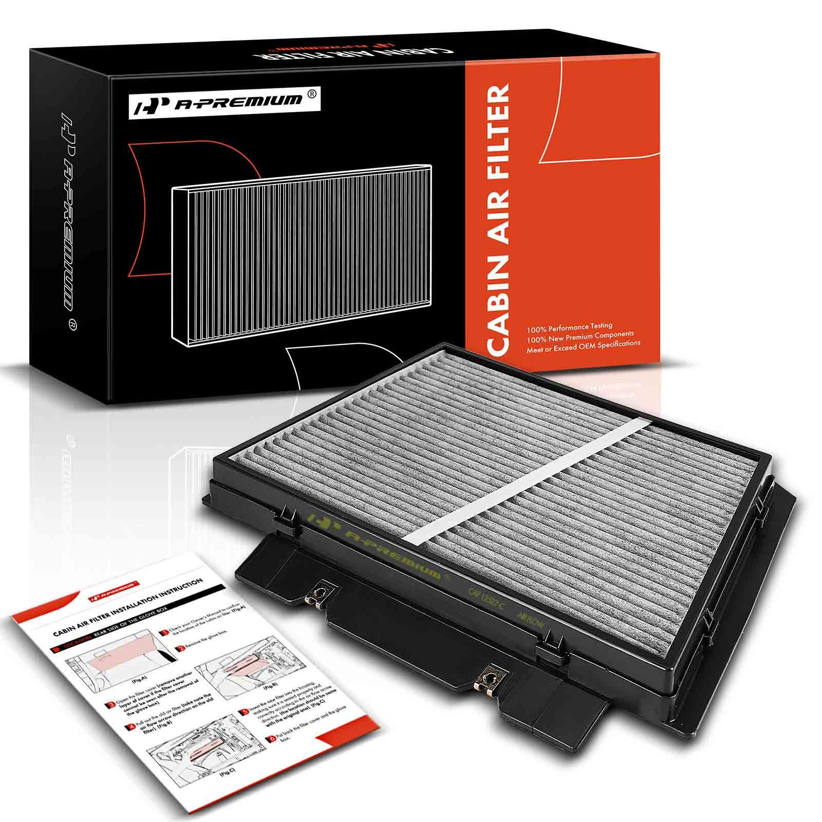 Activated Carbon Cabin Air Filter for 2017 Ram ProMaster 3500