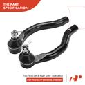 10 Pcs Control Arm with Ball Joint Tie Rod End for Acura TSX Honda