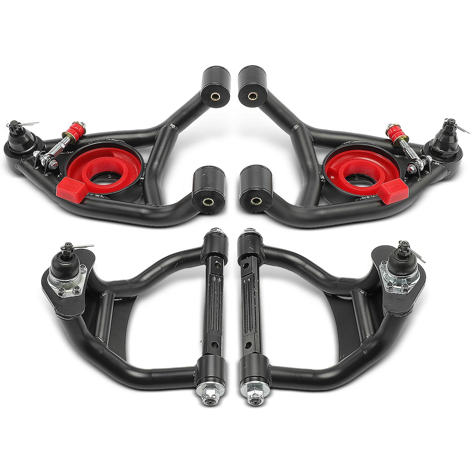 4 Pcs Tubular Control Arm for Chevy Malibu Monte Carlo Pontiac APremium