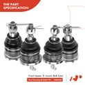 12 Pcs Control Arm & Ball Joint & Stabilizer Bar Link for Honda Accord 2003-2007