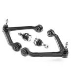 4 Pcs Front Lower & Upper Control Arm with Ball Joint for Dodge Ram 1500 2002-2005