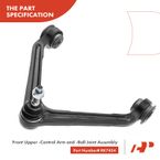 4 Pcs Front Lower & Upper Control Arm with Ball Joint for Dodge Ram 1500 2002-2005