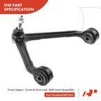 4 Pcs Front Lower & Upper Control Arm with Ball Joint for Dodge Ram 1500 2002-2005