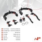8 Pcs Control Arm & Stabilizer Bar End Link & Tie Rod End for Acura CL Honda