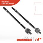 6 Pcs Inner & Outer Tie Rod End Front Lower Ball Joint for Dodge Dakota Durango RWD