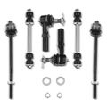 6 Pcs Front Sway Bars Link & Tie Rod End for 2008 GMC Yukon XL 2500