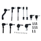 11 Pcs Front Sway Bar Link with Ball Joint Tie Rod End for Dodge Ram 1500 2000-2001