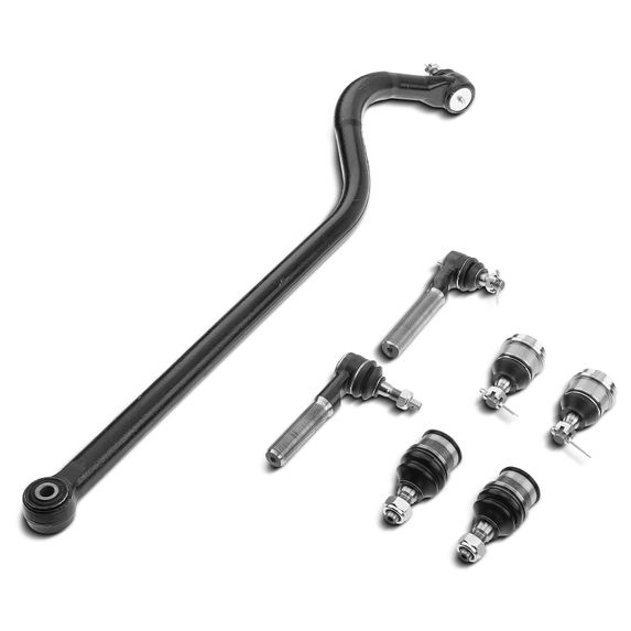 7 Pcs Front Tie Rod End Ball Joint Track Bar for Dodge Ram 2500 Ram 3500 2000-2002