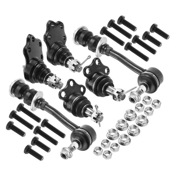 6 Pcs Front Stabilizer Bar End Link Ball Joint for Dodge Dakota 00-04 Durango RWD