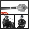 8 Pcs Front Ball Joint & Tie Rod End & Stabilizer Bar Link for 1995 Toyota Corolla