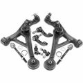 10 Pcs Control Arm with Ball Joint Tie Rod End for 1997 Chrysler Sebring