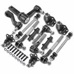 14 Pcs Front Idler Arm & Pitman Arm Stabilizer Bar End Link for Dodge Ram 2500 00-02