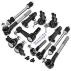 13 Pcs Idler Arm Front Stabilizer Bar End Link Tie Rod End for Dodge Ram 1500 00-01