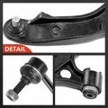 4 Pcs Control Arm with Ball Joint & Sway Bar for 2000 Chrysler Voyager