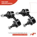 14 Pcs Control Arm with Ball Joint Tie Rod Sway Bar for Honda Accord 98-02 Acura CL