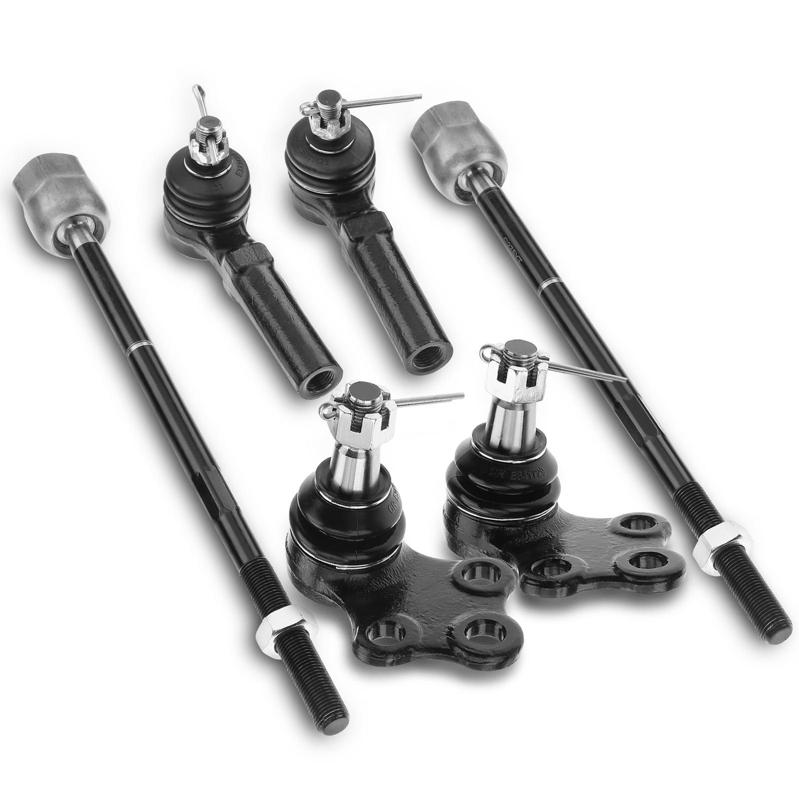 A-Premium.com | 6 Pcs Front Tie Rod End & Ball Joint for 1995