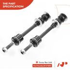 8 Pcs Front Control Arm Ball Joint Sway Bar Link Tie Rod End for Dodge Ram 1500 RWD