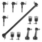 11 Pcs Front Ball Joint Tie Rod End & Idler Arms for Dodge Ram 1500 Van B150 B2500
