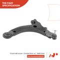 6 Pcs Front Lower Control Arm with Ball Joint Tie Rod End for 1998 Oldsmobile Intrigue