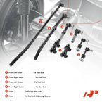 8 Pcs Front Inner & Outer Tie Rod End Sway Bar Links for Dodge Ram 1500 2500 95-97