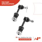 8 Pcs Front Inner & Outer Tie Rod End Sway Bar Links for Dodge Ram 1500 2500 95-97