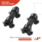 8 Pcs Front Inner & Outer Tie Rod End Sway Bar Links for Dodge Ram 1500 2500 95-97
