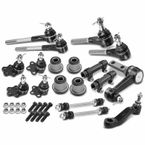 16 Pcs Idler & Pitman Control Arm with Ball Joint Tie Rod Kit for Dodge Ram 1500