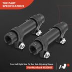 16 Pcs Idler & Pitman Control Arm with Ball Joint Tie Rod Kit for Dodge Ram 1500