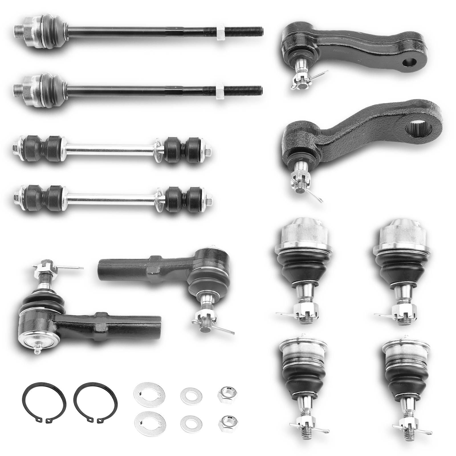A-Premium.com | 12 Pcs Front Sway Bar Link Tie Rod End Ball Joint