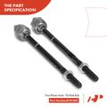 8 Pcs Control Arm & Ball Joint Tie Rod End for 2002 Chrysler Voyager