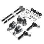10 Pcs Inner & Outer Tie Rod Ends with Ball Joints for Dodge Ram 1500 2500 3500 RWD