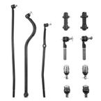 11 Pcs Inner & Outer Tie Rod End with Ball Joint Track Bar for Dodge Ram 1500 98-99