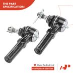 6 Pcs Tie Rod End & Ball Joint for Dodge Plymouth Neon 1995-1999
