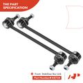 8 Pcs Sway Bar Link with Ball Joint Tie Rod End for 1999 Ford Contour