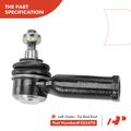 8 Pcs Sway Bar Link with Ball Joint Tie Rod End for 1999 Ford Contour