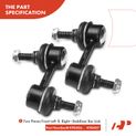 10 Pcs Control Arm & Sway Bar Link with Ball Joint & Tie Rod End for Acura Honda