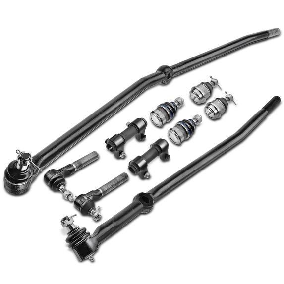 10 Pcs Inner & Outer Tie Rod End & Ball Joint for Dodge Ram 2500 3500 2000-2002