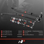 10 Pcs Inner & Outer Tie Rod End & Ball Joint for Dodge Ram 2500 3500 2000-2002