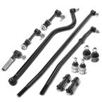 12 Pcs Sway Bar Link Tie Rod End Ball Joint for Dodge Ram 1500 2500 1998-1999