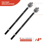 8 Pcs Front Stabilizer Bar Link Tie Rod End Ball Joint for Dodge Dakota 97-99 RWD