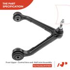 8 Pcs Front Control Arm with Ball Joint Tie Rod End for Dodge Durango Chrysler Aspen