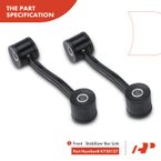 8 Pcs Stabilizer Bar Link & Tie Rod End with Ball Joint for Dodge Nitro 2007