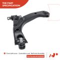 6 Pcs Control Arm with Ball Joint & Tie Rod End for 2006 Saturn Ion