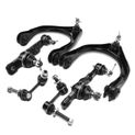 6 Pcs Control Arm with Ball Joint Stabilizer Bar Link Kit for Lexus GS300 GS350